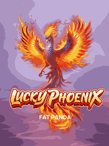 Lucky Phoenix fiery bird by Fat Panda